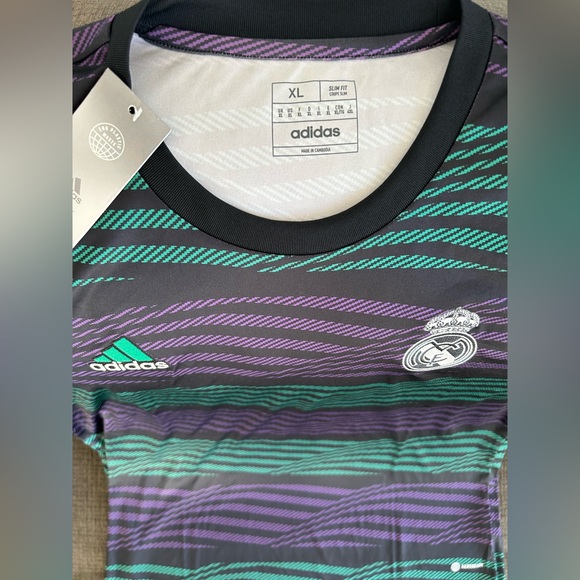 Adidas Authentic Real Madrid 2022/2023 Pre-Match Jersey HT8799 Men’s Sz: XL - Picture 5 of 7